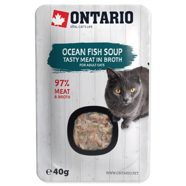 Ontario Soup Adult Ocean Fish with Vegetables, 40g