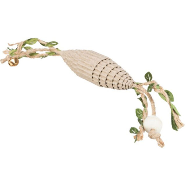 Trixie Rugby ball, cardboard/hemp, 24 cm