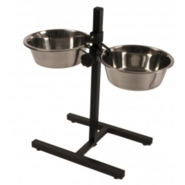 Dog Bar, 2*1800ml, statīvs ar bļodām