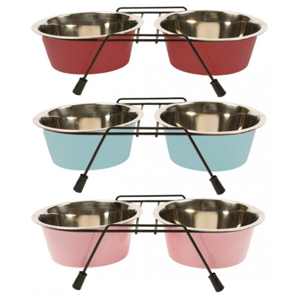 Duvo Plus Dinner Set, 2*240ml - statīvs ar bļodām