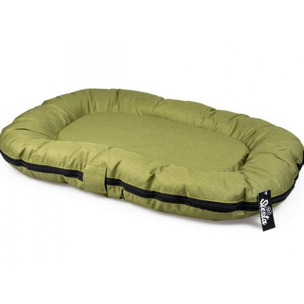 Duvo Plus Cushion Oval Siesta Olive Green, 80*60*10cm - лежанка