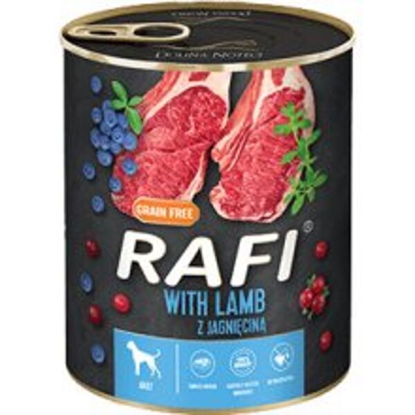 Dolina Noteci Rafi with Lamb 800 g -  влажный корм с бараниной