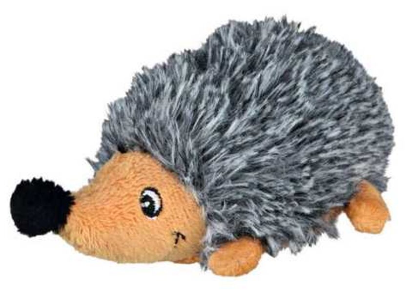 Trixie Hedgehog, plush, soundless 12cm - Игрушка плюшевая для собак "Ежик" 12 см