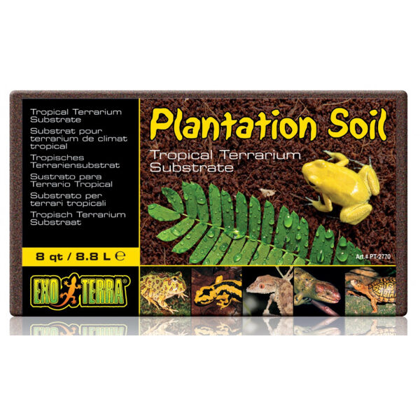 Exo Terra Plantation Soil, 8.8L - kokosa substrāts