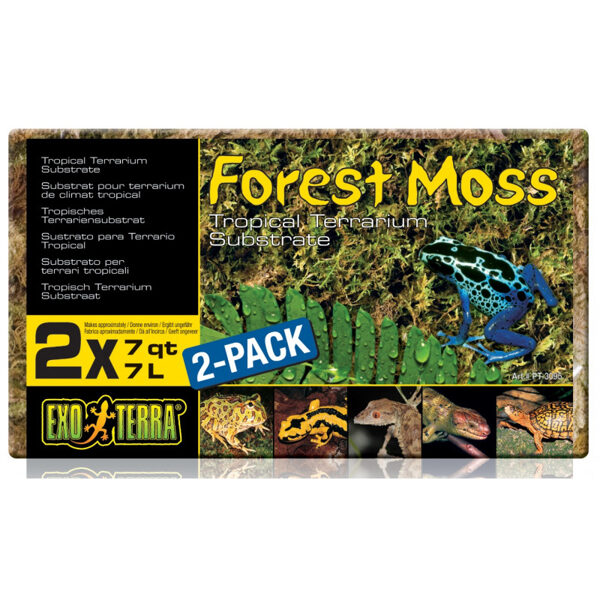 Exo Terra Forest Moss. 2x7L - мох для террариума
