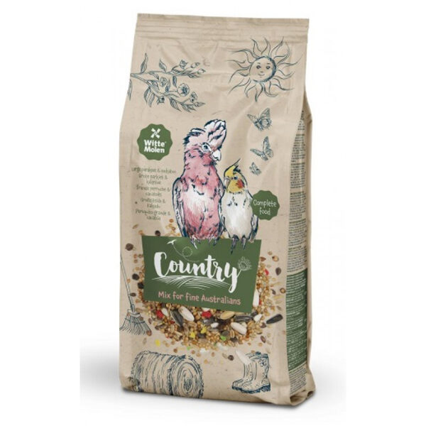 Witte Molen Country Large Parakeet & Cockatoo, 550g - barība vidējiem papagaiļiem