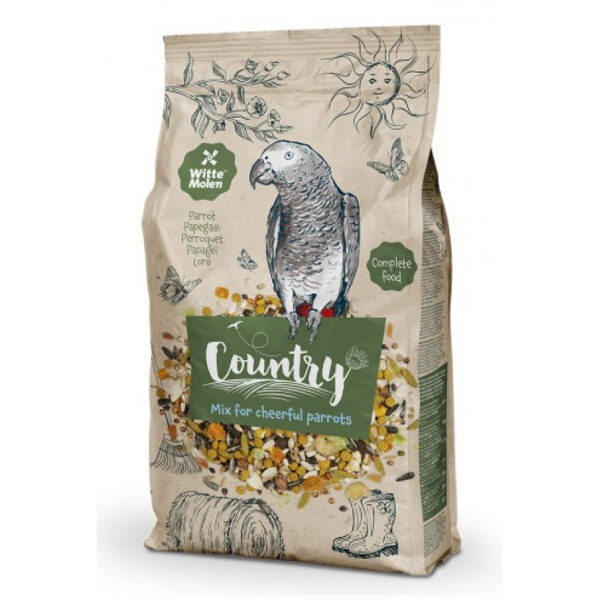 Witte Molen Country Parrot 2kg - barība lieliem papagaiļiem