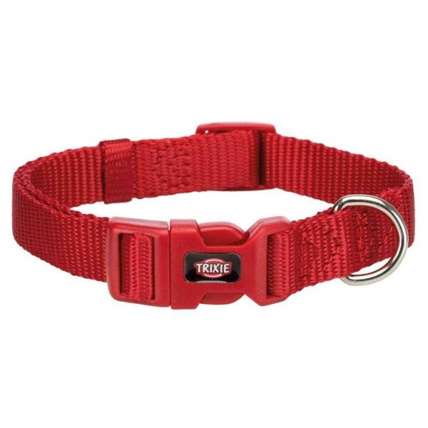 Trixie Premium collar, S: 25–40 cm/15 mm, red