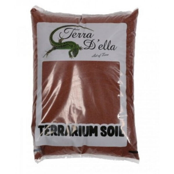Terra Della Terrariumsoil Red 1mm, 5kg - террариумный грунт