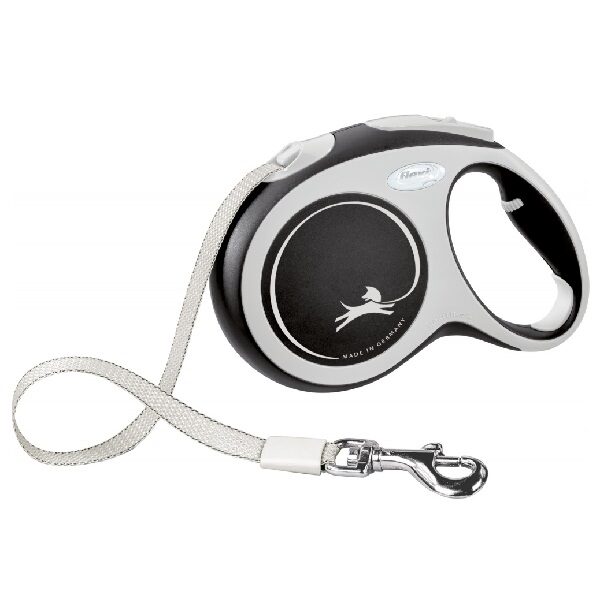 Trixie Flexi New COMFORT, tape leash, black. L 5m