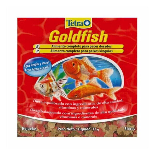 Корм для золотых рыбок Tetra Goldfish хлопья 12г