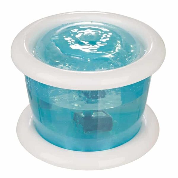 Автоматическая поилка для животных Trixie Bubble Stream water dispenser, 3 l, blue/white