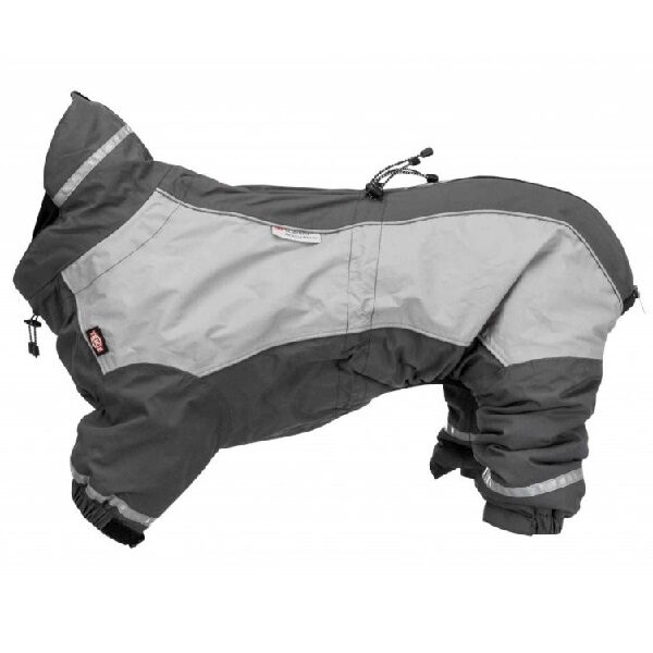 Apģērbs suņiem - Trixie Helsinki winter-overall, grey. M: 50 cm