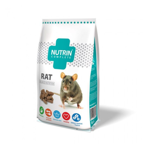 NUTRIN Complete - Rat 400g - PILNVĒRTĪGA EKSTRUDES BARĪBA ŽURKĀM