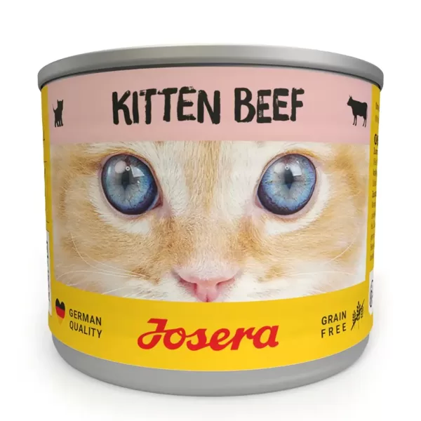 Josera wet Kitten Beef 200 g - konservi kaķēniem ar liellopu