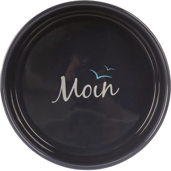 Keramiskā bļoda dzīvniekiem - Trixie BE NORDIC bowl Moin, ceramic, 0.3 l/ø 12 cm, dark blue