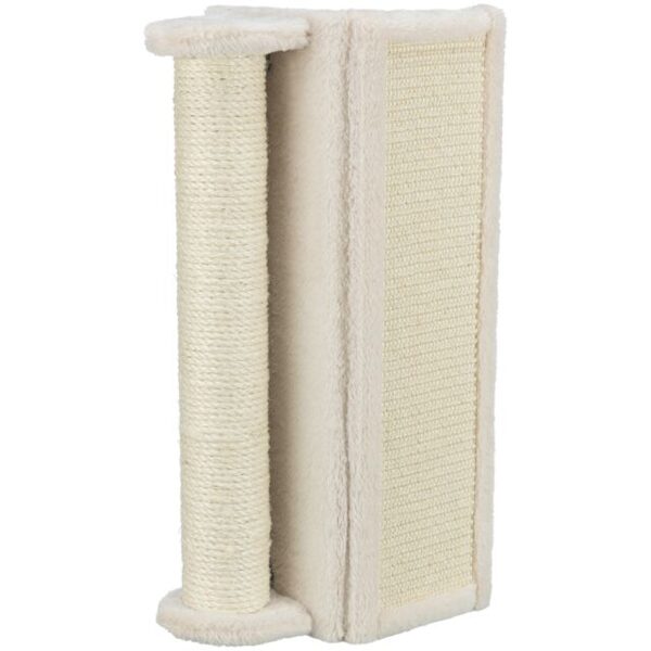 Nagu asināmais : Trixie Scratching board for corners with post, 15 × 50 × 15 cm, beige