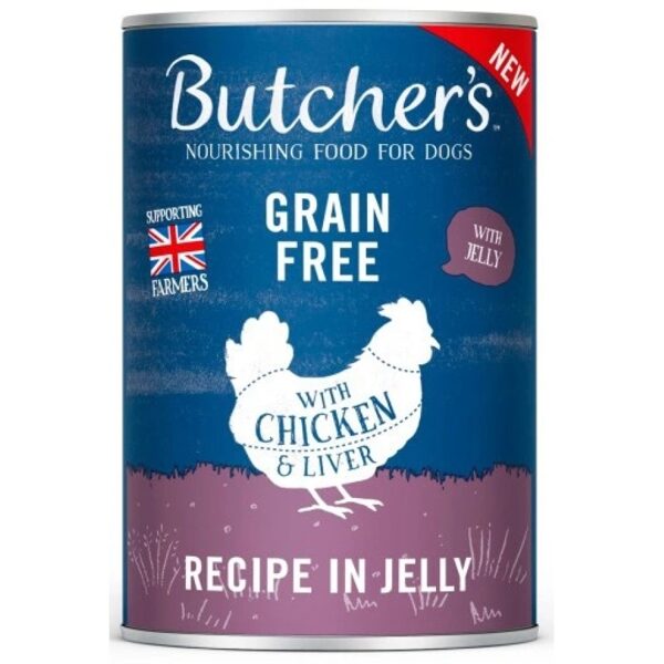 Butchers DOG Original Recipe with chicken in Jelly 400g