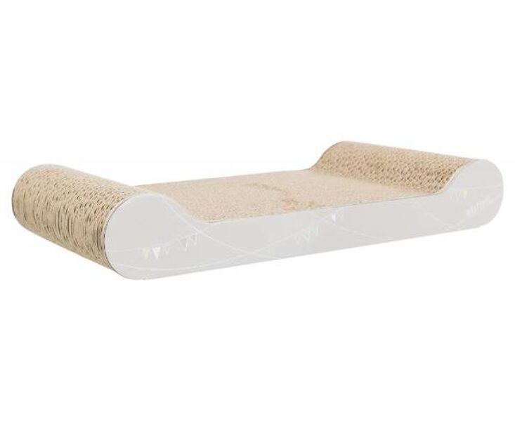 Nagu asināmais kaķiem - Trixie Junior scratching cardboard, 38 × 6 × 18 cm, light grey