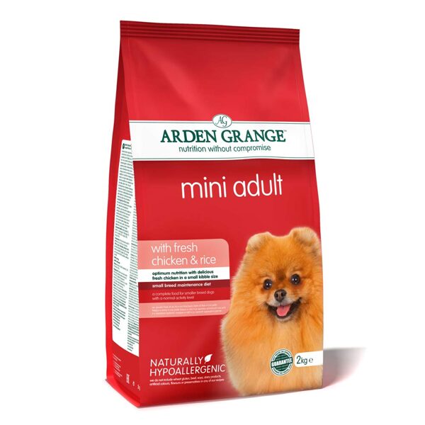 ARDEN GRANGE MINI ADULT CHICKEN 6 kg - СУХОЙ КОРМ ДЛЯ ВЗРОСЛЫХ СОБАК МЕЛКИХ ПОРОД. С КУРИЦЕЙ И РИСОМ