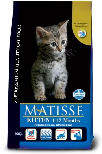 MATISSE KITTEN CHICKEN RICE 10KG -  barība kaķēniem un grūsnām vai laktējošām kaķenēm (ar vistu)