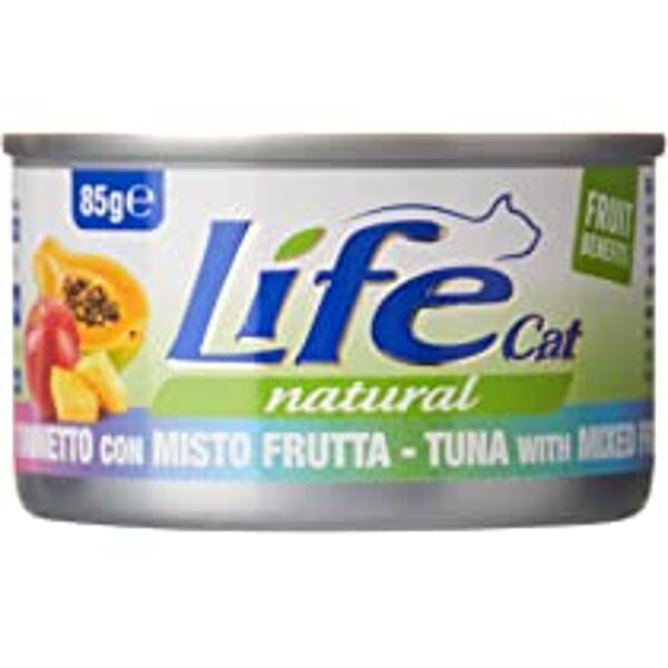 Life Cat Tuna with Fruits  150g - konservi ar tunci un augļiem kaķiem