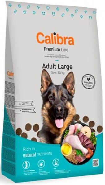 Calibra Dog Premium Adult Large 12 kg (chicken & rice)