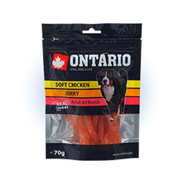 Ontario Soft Chicken Jerky, 70 g