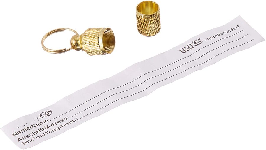 Medaljons suņiem - Trixie Address Tag gold