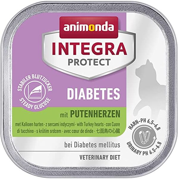 ANIMONDA INTEGRA PROTECT DIABETES, TĪTARA SIRDS- BARĪBA KAĶIEM AR DIABĒTU, 100G