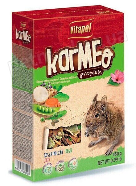 VITAPOL KARMEO for degu 450g -  barība degu                                                                                                                                                                                                    barība degu