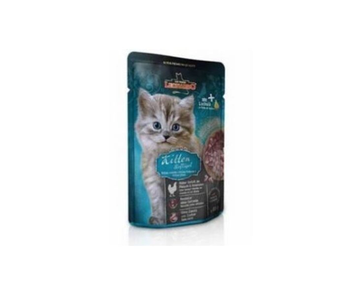 Leonardo Kitten Poultry 85g - konservi kaķēniem ar vistu