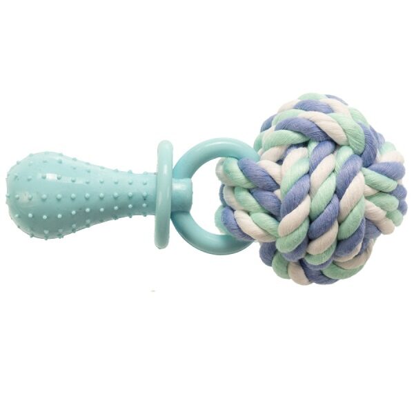 Gimborn Dog Cotton Dent Plus Palla Corda C/TPR 14cm - Ø 6,6cm