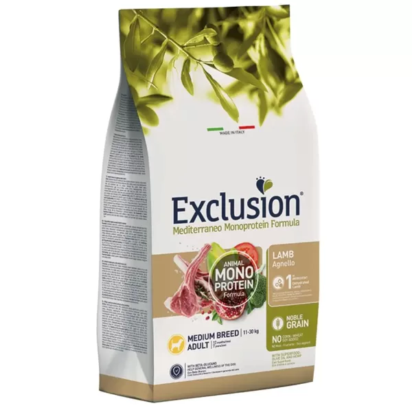 Exclusion Mediterraneo Monoprotein Lamb M 3kg 