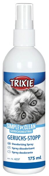 Izsmidzināmais līdzeklis nepatīkamu smaku likvidēšanai : Trixie Simple’n’Clean Deodorising Spray 175ml