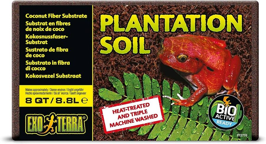 Exo Terra Plantation Soil, 8.8L - кокосовый субстрат