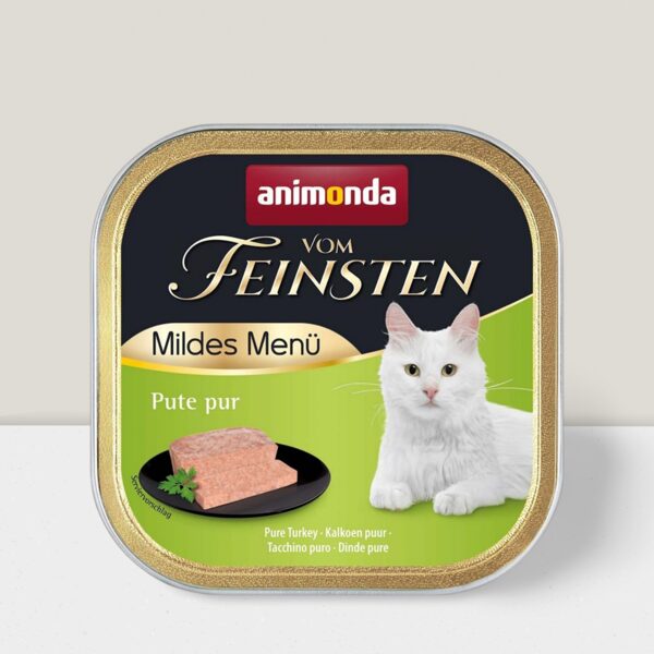 Animonda vom Feinsten Mildes Menü ar tītara gaļu, 100 g - konservi kaķiem     