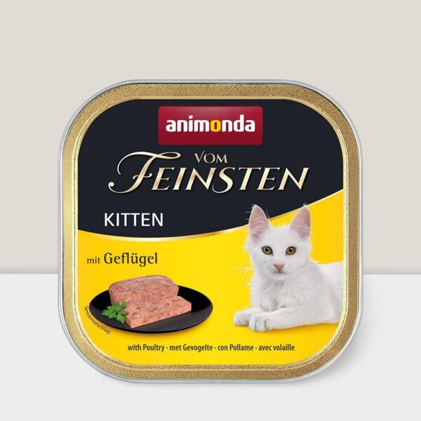 Animonda Vom Feinsten Kitten Poultry meal, 100 g - mitrā barība  kaķēniem ar mājputnu gaļu