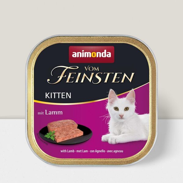 Animonda Vom Feinsten Kitten with Lamb 100g - konservi kaķēniem (Jērs)