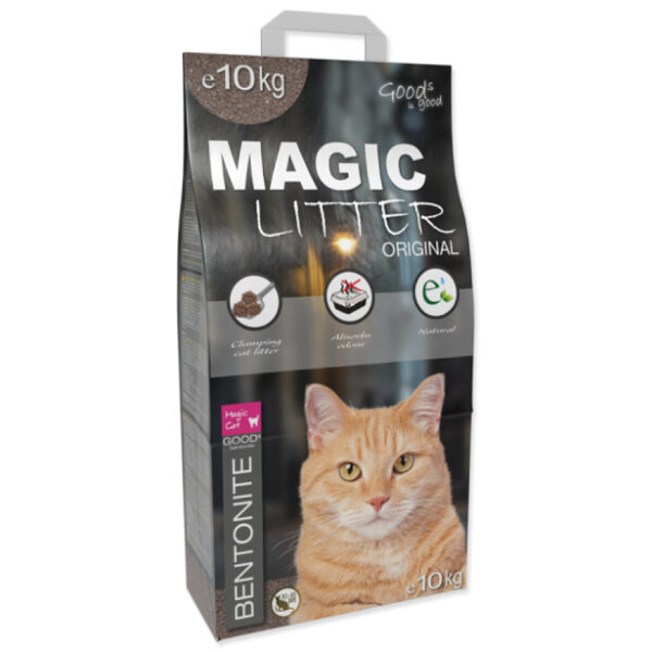 Magic Litter Bentonite Original  10kg - Сementējoši pakaiši kaķu tualetei 