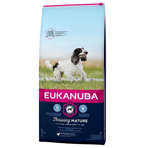 Eukanuba Mature&Senior Medium Breed, 15 kg