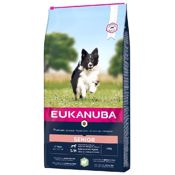 Eukanuba Mature&Senior Lamb&Rice 2.5kg (Small-Medium)