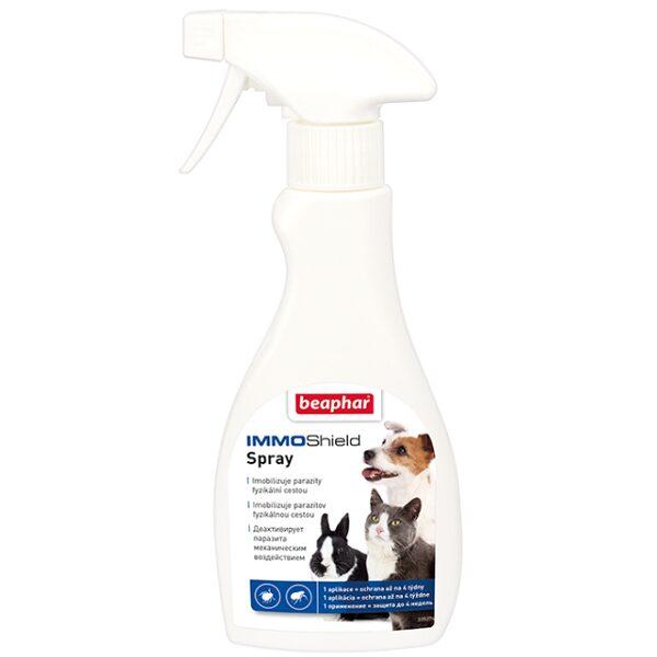 Beaphar Immo Shield Spray спрей от паразитов для собак, кошек, грызунов 250ml