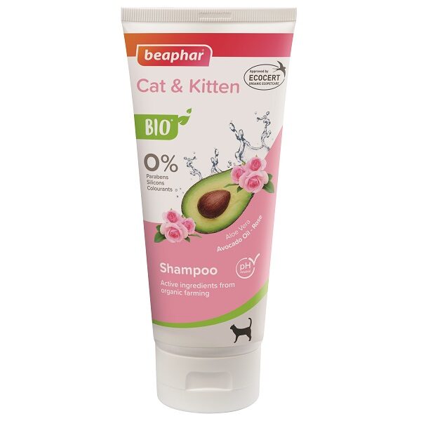 Šampūns kaķiem - Beaphar BIO SHAMPOO CAT 200ml