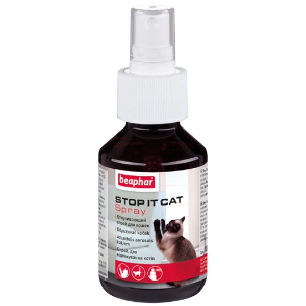Beaphar Stop-it Cat 100 ml - līdzeklis kaķu atbaidīšanai