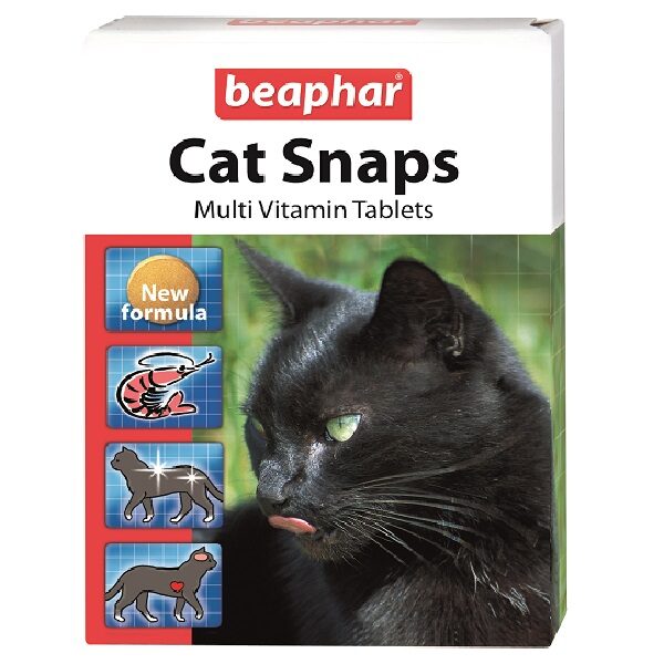 Beaphar Cat Snaps, 75tab - Кормовая мультивитаминная добавка
