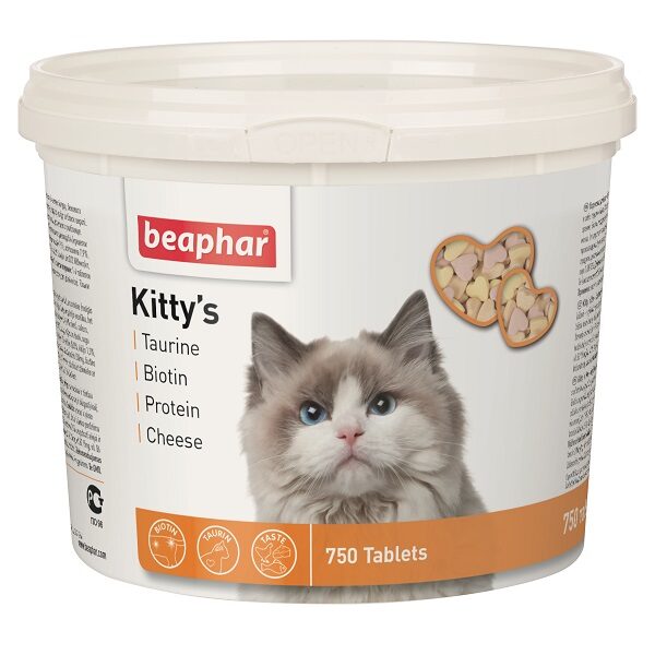 Beaphar Kitty's Mix 750tab. - gardums kaķiem