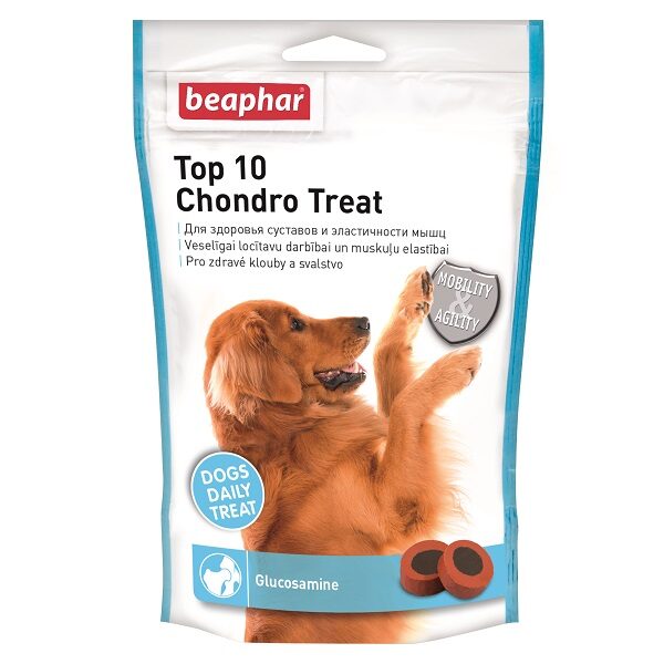 Papildbarība suņiem - Beaphar TOP 10 Chondro Treat, 150g.