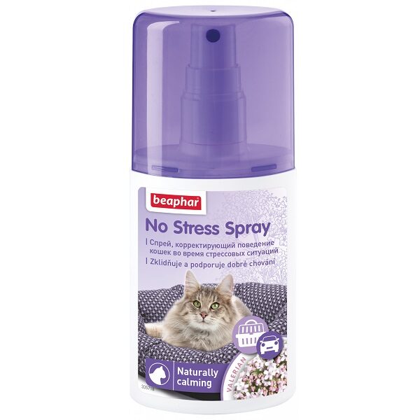 Beaphar No Stress Home Spray аэрозоль для котов с успокаивающим действием 125ml