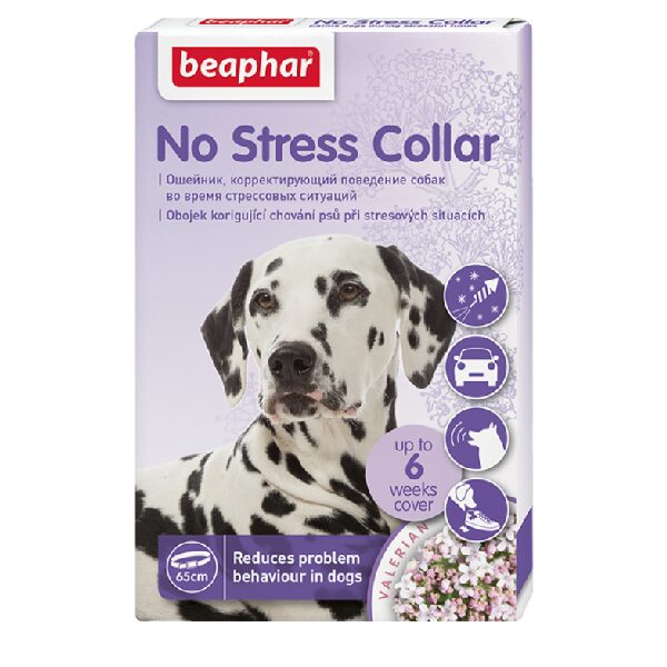 Nomierinošs l­īdzeklis suņiem - Beaphar No stress Dog Collar, 65 cm